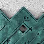 Панно «Земля Биармии» варинант исполнения - 3 | Loft Concept в Новосибирске