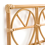 Настенная вешалка из ротанга Wila Wall Hanger L варинант исполнения - 4 | Loft Concept в Новосибирске