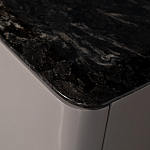 Тумба под телевизор с мраморной столешницей Presentability варинант исполнения - 3 | Loft Concept в Новосибирске