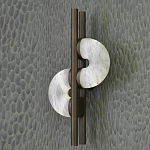 Бра  с фигурным мраморным рассеивателем Spiral of Warm Light варинант исполнения - 2 | Loft Concept в Новосибирске