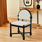 Дизайнерский стул деревянный с полукруглой спинкой Highquality варинант исполнения - 2 | Loft Concept в Новосибирске