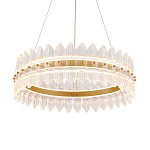 Люстра круглая с декоративными элементами в виде лепестков Round Light Flashing варинант исполнения - 1 | Loft Concept в Новосибирске