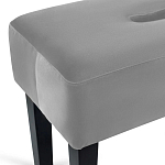 Мягкий  пуф на черных ножках Winton Pouf варинант исполнения - 26 | Loft Concept в Новосибирске