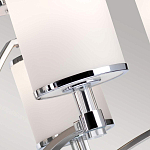 Люстра с белыми стеклянными плафонами в форме цилиндра Feiss варинант исполнения - 8 | Loft Concept в Новосибирске