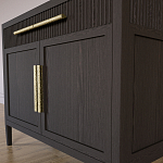 Буфет Primo с двумя ящиками и двумя фасадами шпон орех варинант исполнения - 6 | Loft Concept в Новосибирске