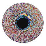 Бра круглое стеклянное с морозным эффектом Heterochromia варинант исполнения - 1 | Loft Concept в Новосибирске