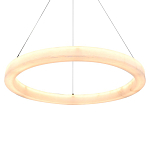 Люстра круглая с цельным каменным корпусом Unbreakable Stone варинант исполнения - 2 | Loft Concept в Новосибирске