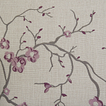 Кресло с изображением сакуры Aubrey Classical Armchair beige flax варинант исполнения - 4 | Loft Concept в Новосибирске