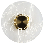 Бра в форме диска Loggia White Smoke Acrylic Wall Lamp варинант исполнения - 1 | Loft Concept в Новосибирске