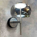 Бра с округлым прозрачным плафоном Blanton Light варинант исполнения - 4 | Loft Concept в Новосибирске