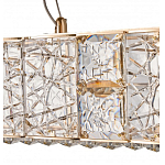 Люстра волнистой формы с текстурной огранкой Reflection of Reality варинант исполнения - 5 | Loft Concept в Новосибирске