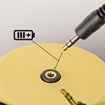 Настольная лампа фигурная цвета золото с гладким абажуром Высота 16 см Sophia варинант исполнения - 8 | Loft Concept в Новосибирске