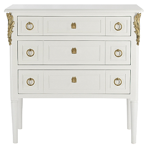 Комод белый L.XV CHEST OF DRAWERS Aurore