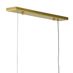 Люстра прямоугольная с белыми цилиндрическими абажурами White Ribbon варинант исполнения - 3 | Loft Concept в Новосибирске