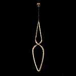 Подвесной светильник обрамленный элементами в виде кристаллов Smooth Shine варинант исполнения - 1 | Loft Concept в Новосибирске