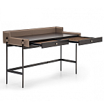 Письменный стол прямоугольный с 2-мя выдвижными ящиками Bristol варинант исполнения - 1 | Loft Concept в Новосибирске