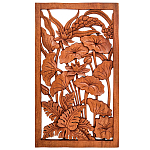 Панно из дерева Flower Panel With Trees варинант исполнения - 1 | Loft Concept в Новосибирске