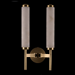 Бра с 2-мя цилиндрическими каменными плафонами Wand of Light варинант исполнения - 2 | Loft Concept в Новосибирске