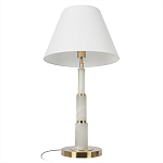 Настольная лампа с белым конусовидным абажуром More Tender варинант исполнения - 3 | Loft Concept в Новосибирске