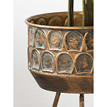 Железное кашпо Boston варинант исполнения - 8 | Loft Concept в Новосибирске