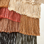 Текстильное Панно с бахромой варинант исполнения - 1 | Loft Concept в Новосибирске