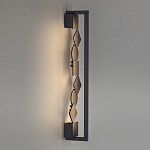 Бра вертикальное с черными кругами и квадратами Gravyura варинант исполнения - 4 | Loft Concept в Новосибирске