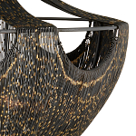 Люстра в форме колокола с декором из тонких железных нитей Jagged Pattern варинант исполнения - 1 | Loft Concept в Новосибирске