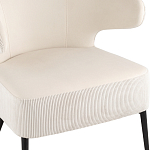 Современное мягкое кресло на металлических ножках Rakush Milk варинант исполнения - 6 | Loft Concept в Новосибирске