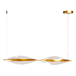 Люстра линейная с изогнутым плафоном Wave Line варинант исполнения - 2 | Loft Concept в Новосибирске