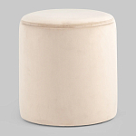 Пуф Alice Poof Beige Бежевый велюр варинант исполнения - 5 | Loft Concept в Новосибирске