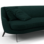 Мебельная ткань Шенилл темно-зеленый цвет 138 см T4-36 варинант исполнения - 5 | Loft Concept в Новосибирске