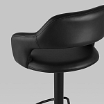 Барный стул черного цвета Strohach варинант исполнения - 6 | Loft Concept в Новосибирске