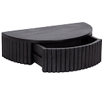 Прикроватный подвесной столик с ящиком черный Bedside Hanging Table варинант исполнения - 2 | Loft Concept в Новосибирске