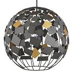 Люстра в форме сферы с декором из металлических квадратов Path to the Stars варинант исполнения - 2 | Loft Concept в Новосибирске