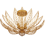 Потолочный светильник Золотые листья  Golden Petals варинант исполнения - 2 | Loft Concept в Новосибирске