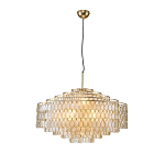 Люстра многоярусная с декором из натуральной морской ракушки Iridescent Light варинант исполнения - 10 | Loft Concept в Новосибирске