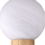 Бра цилиндрической формы с 2-мя плафонами белого цвета Marble Glow варинант исполнения - 4 | Loft Concept в Новосибирске