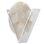 Бра светодиодное с диском из кварца Vendetta варинант исполнения - 2 | Loft Concept в Новосибирске