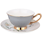 Чайный набор из фарфора на 6 персон Grey Tea Porcelain Set варинант исполнения - 3 | Loft Concept в Новосибирске