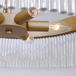 Люстра подвесная круглая со стеклянными трубками Nembus варинант исполнения - 3 | Loft Concept в Новосибирске