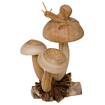 Статуэтка из дерева улитка Animals of the World варинант исполнения - 4 | Loft Concept в Новосибирске