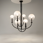 Люстра подвесная Status E14x6 варинант исполнения - 3 | Loft Concept в Новосибирске