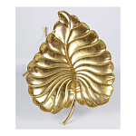 Столик приставной с столешницей Тропический лист Tropical Forest gold варинант исполнения - 4 | Loft Concept в Новосибирске