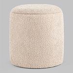 Пуфик Бежевое Букле Poof Alice Beige Boucle  варинант исполнения - 5 | Loft Concept в Новосибирске