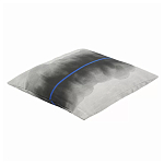 Чехол на подушку хлопковый Blake Boundaries Blue варинант исполнения - 1 | Loft Concept в Новосибирске