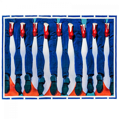 Ковер Seletti Rectangular Rug Legs Ковер Seletti Rectangular Rug Legs