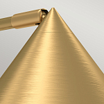 Бра с широким конусным плафоном с золотистой внутренней стороной Alora Mood варинант исполнения - 7 | Loft Concept в Новосибирске