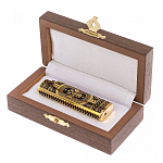 Зажигалка газовая с гравировкой Герба РФ в деревянной коробке Metal Lighters варинант исполнения - 3 | Loft Concept в Новосибирске