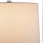 Настольная лампа керамическая с бело-синими мазками Painterly Strokes варинант исполнения - 2 | Loft Concept в Новосибирске