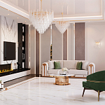 Бра с подвесками из рифленного стекла в форме капель Textured Glass варинант исполнения - 4 | Loft Concept в Новосибирске